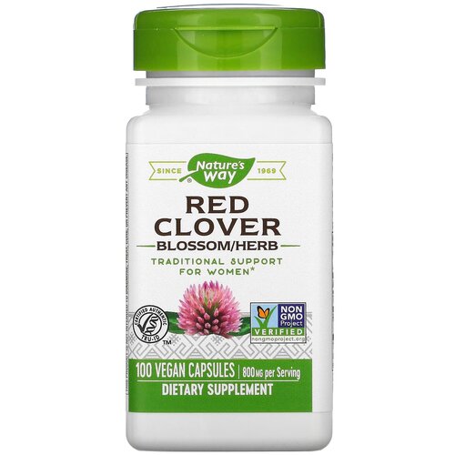   Nature's Way, red clover,  ,  ,     , 800 , 100     -     -,    