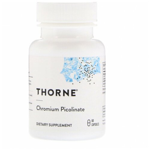     500 , Chromium Picolinate 500 mcg, Thorne Research, 60    -     -,    