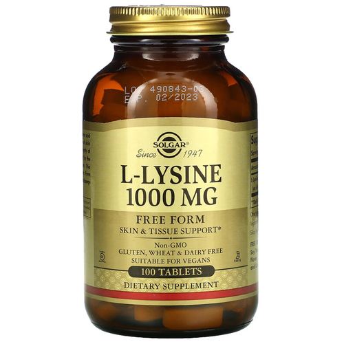   Solgar L-Lysine ., 1000 , 540 , 100 .   -     -,    