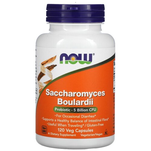    NOW Saccharomyces Boulardii, 140 , 5  , 120 .   -     -,    