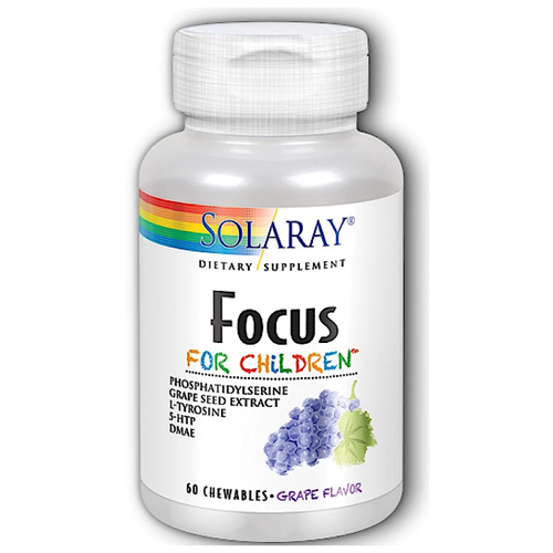     Focus For Children, Kids,  , 60 , Solaray   -     -,    