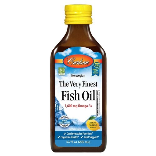   Carlson Labs Norwegian The Very Finest Fish Oil (     )     1600  200    -     -,    