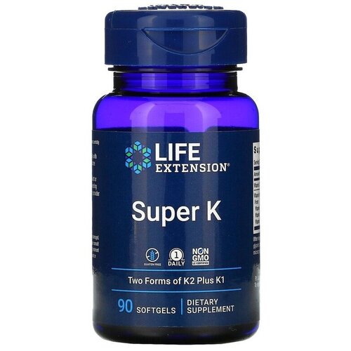   Life Extension Super K (  2  1) 90    -     -,    