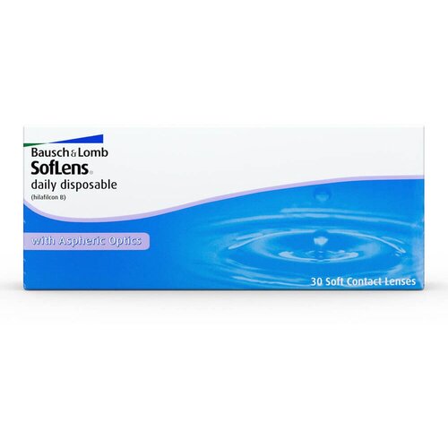     Bausch & Lomb Soflens Daily Disposable, 30 ., R 8,6, D -1,5   -     -,    