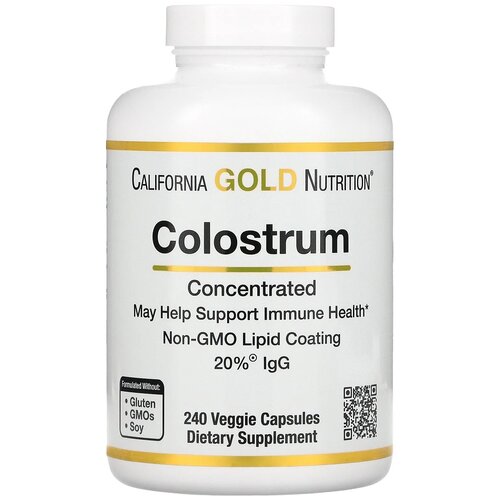   California Gold Nutrition Colostrum . ., 0.2 , 240 .   -     -,    